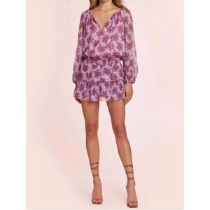 NWT New AMANDA UPRICHARD Charleigh Romper in Porsena Size Medium